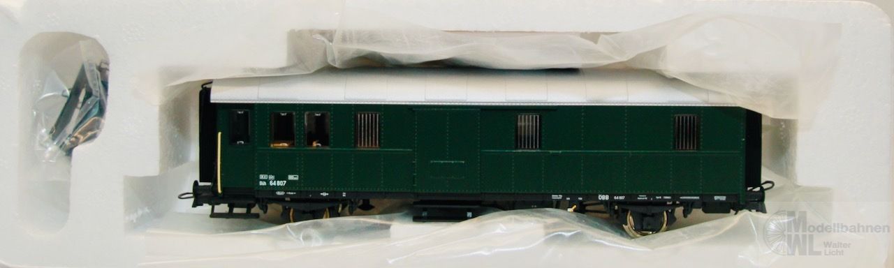 Roco 64244 - Roco - Gepäckwagen ÖBB N28Düh 64807 grünH0/GL
